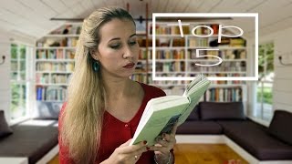 ТОП5 ЛЮБИМЫХ КНИГ [upl. by Adnawyt]