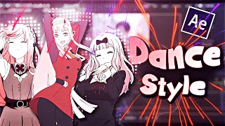 Dance Style  Gkz7 Style   After Effects Tutorial [upl. by Aicenod]