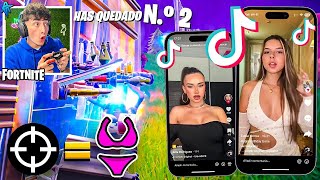 1 KILL en FORTNITE  1 PRENDA de ESTAS TIKTOKERS 😳 MUY SALSEANTE [upl. by Mason]