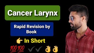 Cancer Larynx ent lecture [upl. by Ahsym]