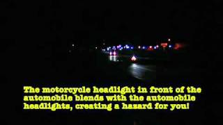 ATA Associates Night Driving Deceptive Headlights [upl. by Esyak707]