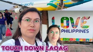 CONNECTED FLIGHT FROM MANILA LAOAG INTERNATIONAL AIRPORT  FLIGHT 5J404 CEBU PACIFIC [upl. by Campball]