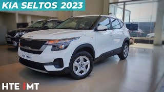 New Kia Seltos HTE Diesel iMT 2023❤️  Detailed review with onroad price [upl. by Ijan]