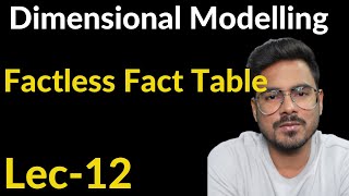 factless fact table  Lec12 [upl. by Octave]