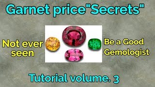 Garnet Gemstone Price  Gemstone Dealing [upl. by Elam]