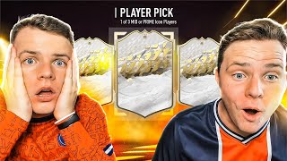 ON OUVRE NOTRE PACK CHOIX ICÔNE MOYENNE OU PRIME FIFA 22 Ultimate Team avec 0€ 114 [upl. by Rehpotsyrhc854]