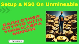 How to Put a KS0 Kaspa Miner on Unmineable [upl. by Doane]