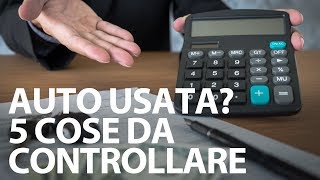 5 cose da controllare prima di acquistare un’auto usata [upl. by Maren]