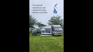 EP69 The National Motorhome and Campervan show Newark 2024 [upl. by Arawaj100]