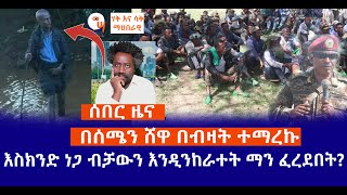 ሰበር ዜና  በሰሜን ሸዋ በብዛት ተማረኩ  እስክንድ ነጋ ብቻውን እንዲንከራተት ማን ፈረደበት Live [upl. by Hsirrap238]