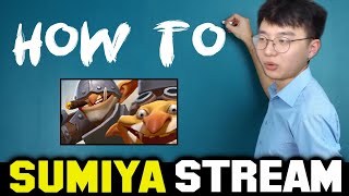 SUMIYA shows How to play and farming with Techies  Sumiya Invoker Stream Moment 2380 [upl. by Arianna]