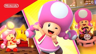 Meet Toadette Small but Mighty 🥰💪  playnintendo [upl. by Wyon]