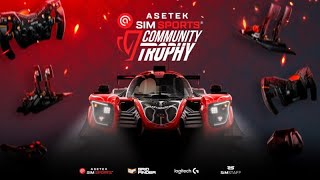 AsetekSimSports Community Trophy Round 1  LMP3 Norisring  ADAC SimRacing Expo [upl. by Mccready]