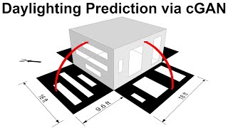 Daylighting Prediction via cGAN  pix2pix  Daylighting Research [upl. by Nnyroc]