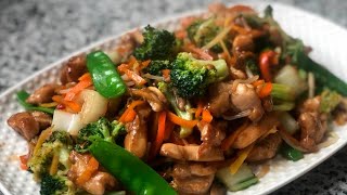 Pollo saltado al estilo chifa [upl. by Nissy]