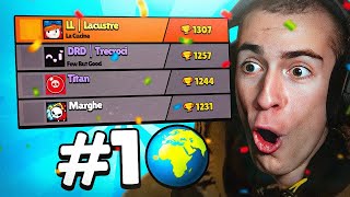 FINALMENTE SONO NELLA TOP GLOBALE DI BRAWL STARS [upl. by Janerich]