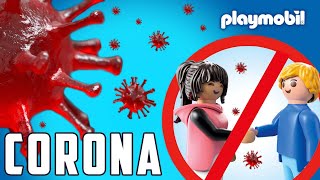 Keep your distance  Corona virus  PLAYMOBIL [upl. by Idok919]