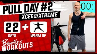 Bowflex Xtreme PULL Day Workout 2  22 min Back Biceps amp Shoulders  Bonus Abs Xceed PR3000 [upl. by Ehtylb]