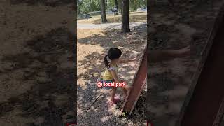 Playtime again at Pelham Park BowieTX filAmGirl shortsvideo [upl. by Prestige]