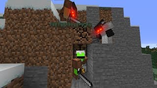 Minecraft Speedrunner VS 2 Hunters [upl. by Thursby219]