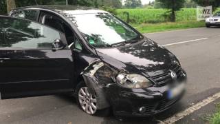 Unfall auf Oldenburger Straße in Wardenburg [upl. by Terrag]