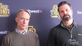 Padres chairman Eric Kutsenda and Erik Greupner on Peter Seidlers vision payroll amp AJ Preller [upl. by Anelys]