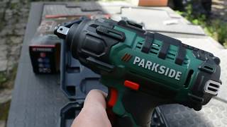 PARKSIDE Avvitatore a precussione unboxing [upl. by Okia150]