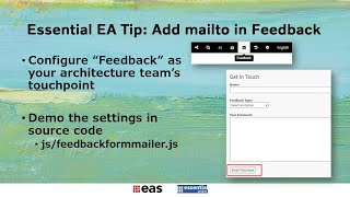 Essential Tip  How To Configure Feedback Buttom and Add mailto [upl. by Atived882]