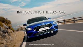 The 2024 Genesis G70  Genesis Canada [upl. by Gottuard534]