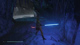 STAR WARS Jedi Fallen Order™Lightsaber fps gameplay [upl. by Yoral]