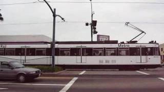 Metro Blue Line at Anaheim station 91208 [upl. by Dnivra]