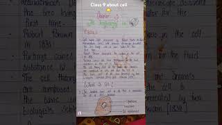 class 9 the fundamental unit of life  important discoveries  comment for next part [upl. by Retrop]