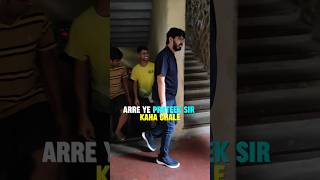 RAID at IIT Bombay Hostel by Prateek Sir 🥶 Kuch Alag ho gaya 🤫 IIT Motivation shorts esaral jee [upl. by Ahsekan]