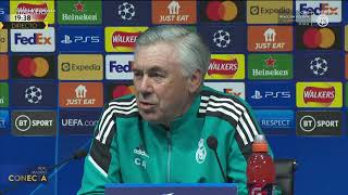 Ancelotti amp Valverde  Rueda de prensa  Manchester City vs Real Madrid Champions League [upl. by Noam299]