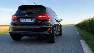 Ford Fiesta St Mk8 200cv Stock Exhaust [upl. by Mabelle]