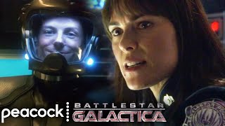 Battlestar Galactica  Pegasus Vs Galactica [upl. by Woodley623]