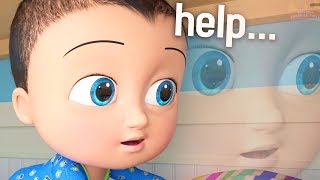 JOHNY JOHNY YES PAPA Strange Nursery Rhyme Videos [upl. by Nabe]