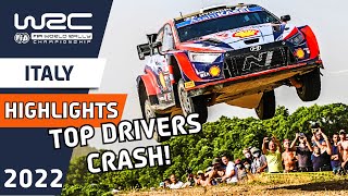 WRC Rally Highlights  Rally Italia Sardegna 2022  Saturday Morning [upl. by Rosenstein647]