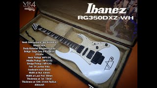 Ibanez RG350DXZWH 2012 The Best Of TimesDream Theater  Sound Check [upl. by Nakeber]