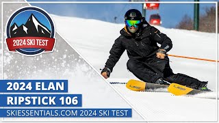 2024 Elan Ripstick 106  SkiEssentialscom Ski Test [upl. by Ultann]