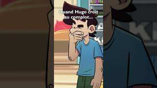 Quand Hugo croit au complot série animation humour [upl. by Adnaugal]