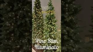 Pino Slim illuminato Enzo de Gasperi 🎄 Albero di Natale artificiale homedecor natale [upl. by Bilac]