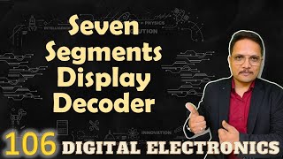 Seven Segments Display Decoder Explained Working Truth Table Circuit and Designing [upl. by Dacey]