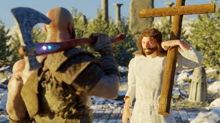 Kratos Vs Jesus  God Of War Animation [upl. by Panayiotis]