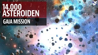 14000 Asteroiden  Gaia Mission [upl. by Annamaria]