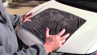 Worlds LARGEST Drying Towel For Cars  Suvs  Trucks [upl. by Aynot]