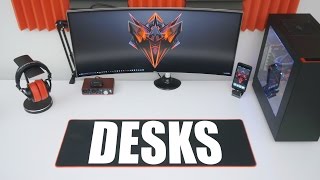 Top 5 Best Desks  2016 [upl. by Annahtur523]