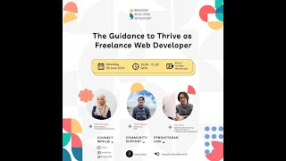 MDE Devtalks 6 The Guidance to Thrive as Freelance Web Developer [upl. by Ellenrahc751]