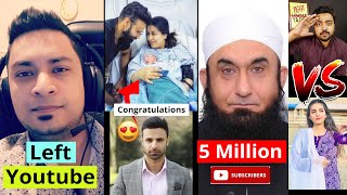 MrJayPlays Leaving Youtube  Rahim Pardesi Became Father again  Tariq Jameel completed 5M Mukhbari [upl. by Banebrudge]