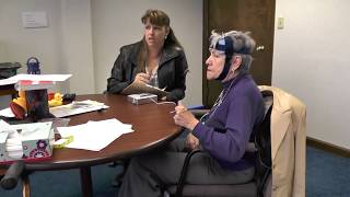 tDCS Treatment with Severe Brocas Aphasia [upl. by Hanna]